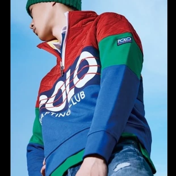 폴로 래프팅클럽 맨투맨 100