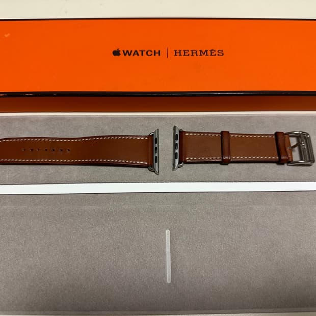 애플워치 에르메스 골드 싱글투어 42mm