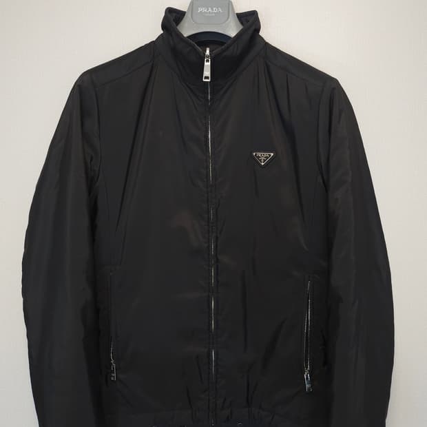 [정품]프라다 리버서블 리나일론 경량 패딩자켓 /50사이즈
