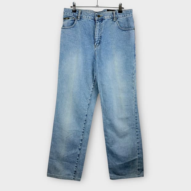 (82-97) LEE 스트레이트핏 연청 데님 팬츠
