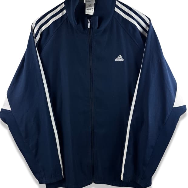 아디다스 네이비 화이트 트랙탑져지2436