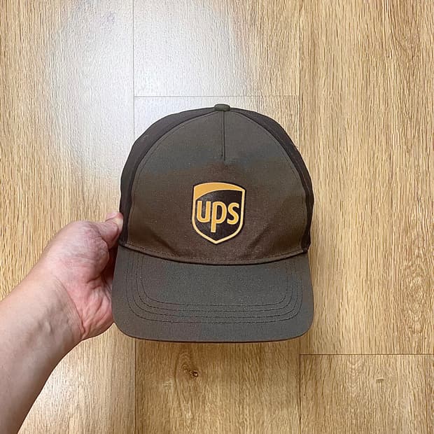 택포) USA UPS 스카치 로고 빈티지 볼캡 모자
