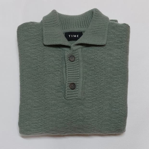 새상품) 한섬 타임 TIME 타임 옴므 남성 울 니트 스웨터