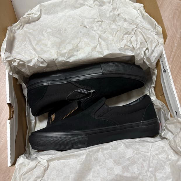 반스 스케이트 슬립온 245 새제품