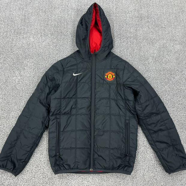 나이키 2010-11 맨유 리버시블 경량패딩