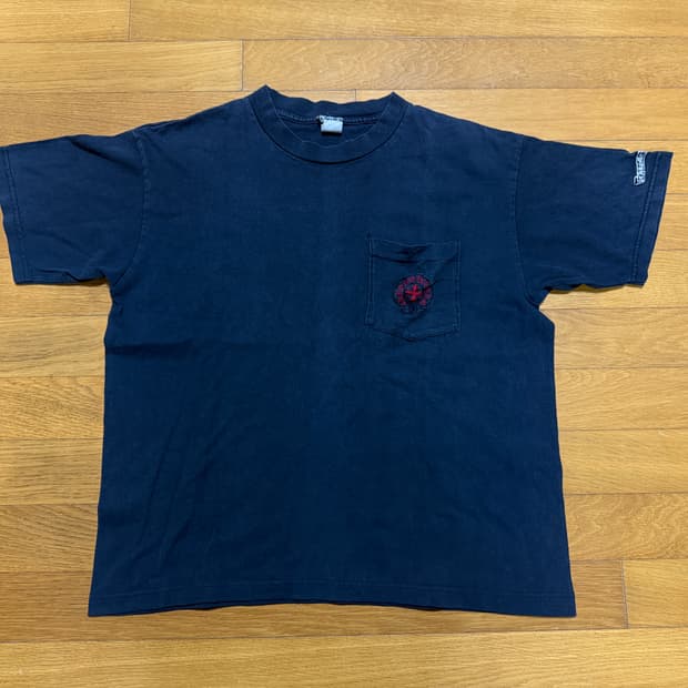 90s 크롬하츠 포켓 티셔츠