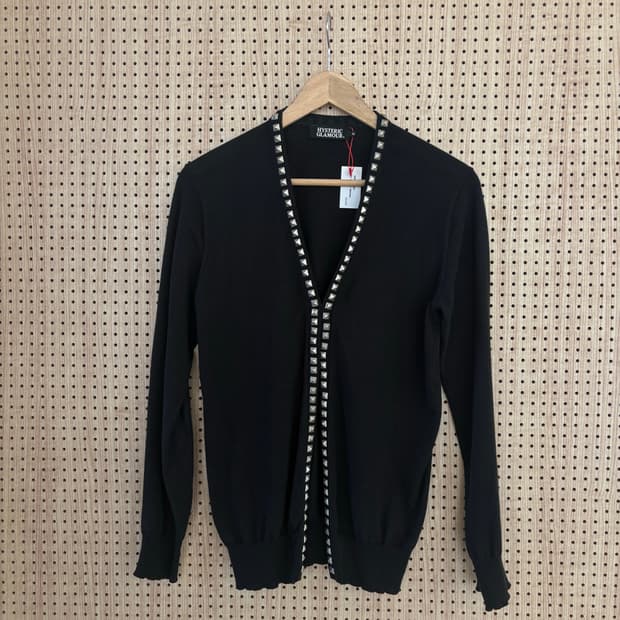 히스테릭글래머 니트 가디건