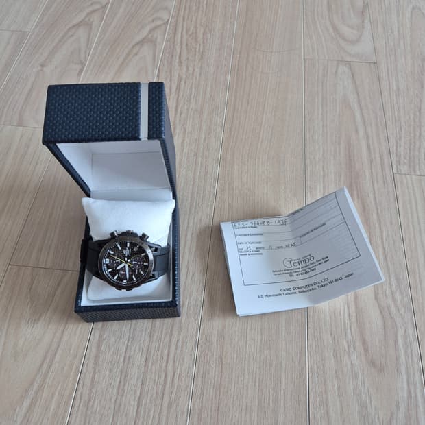 카시오 에디피스 터프솔라