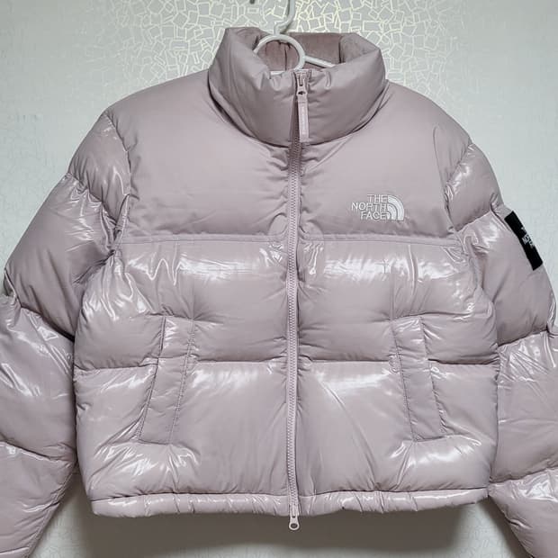 노스페이스 화이트 라벨 눕시 라이트 핑크 S 급처