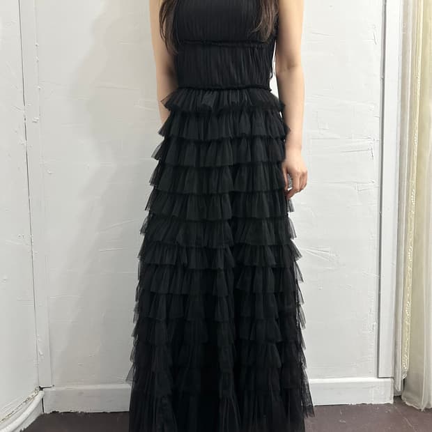 fray i.d sha layered dress