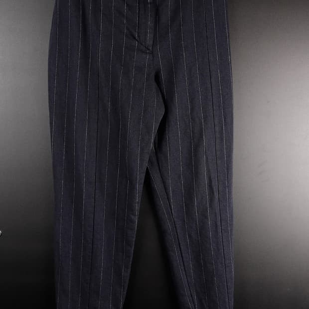 알마니 스프라이프 캐주얼 바지