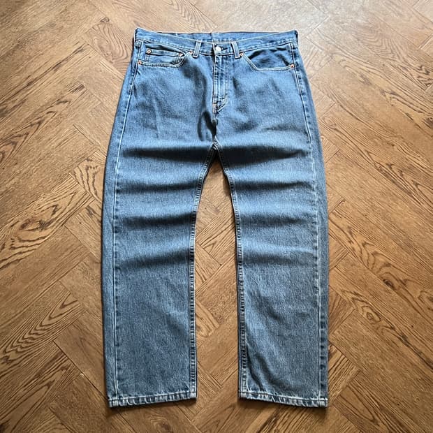 [34]리바이스 505 레귤러 스트레이트핏 데님 팬츠