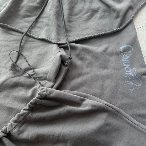 TUOMIO DOUBLE WAIST SKIRT SWEATPANTS