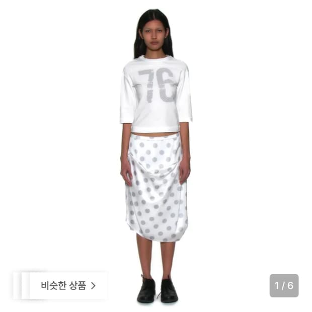 파르티멘토 도트 랩 스커트