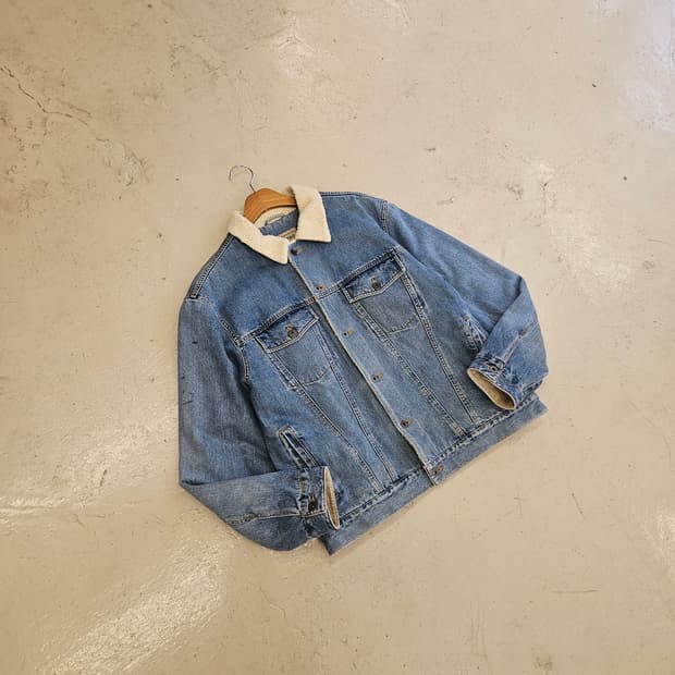 L.L.BEAN 엘엘빈 쉐르파자켓 청자켓 데님자켓 코듀로이 XL 구제