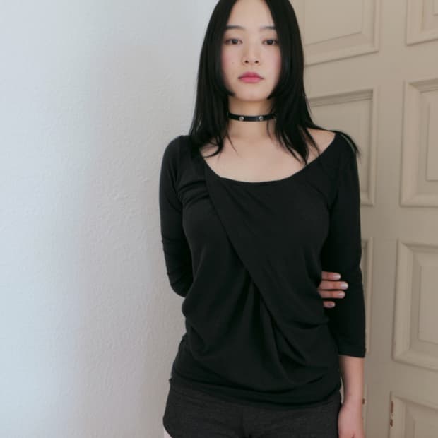 베이비랩 fountain t in black 