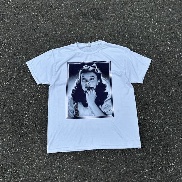 [빈티지] •Judy Garland White T-Shirt