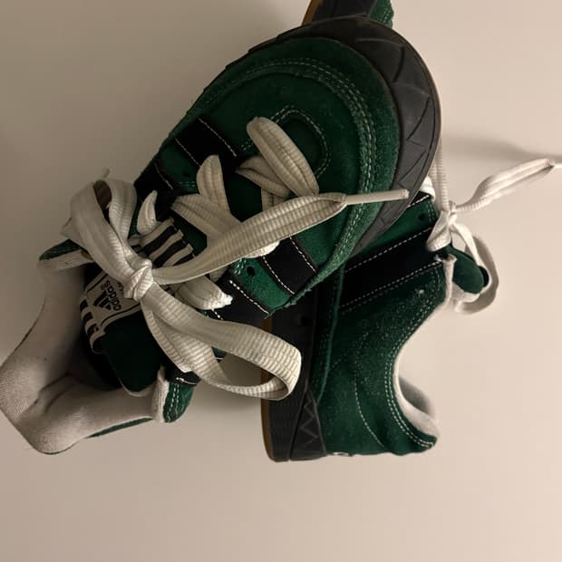 아디다스 x YNuK 아디매틱 다크 그린 코어 블랙