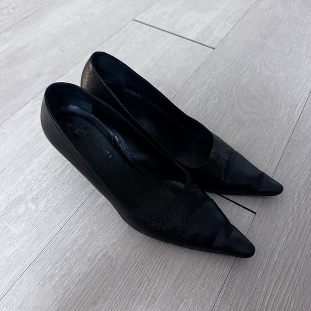 샤넬 스텔레토 키튼힐