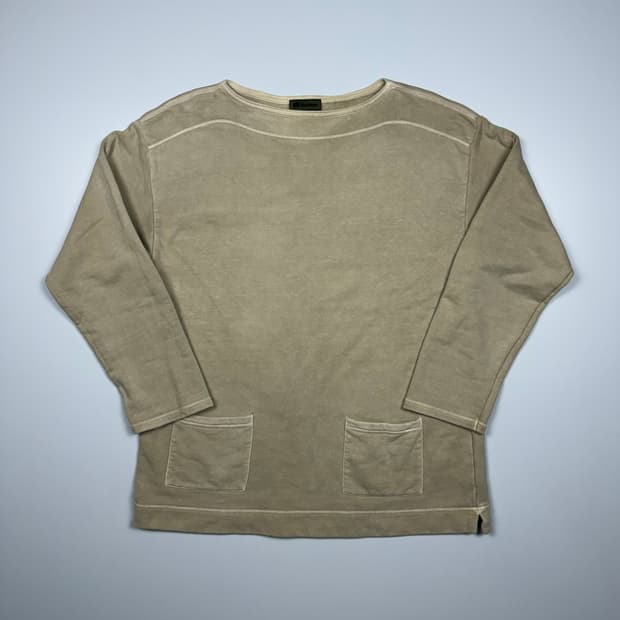 (105) 나이젤카본 보트넥 롱슬리브 티셔츠