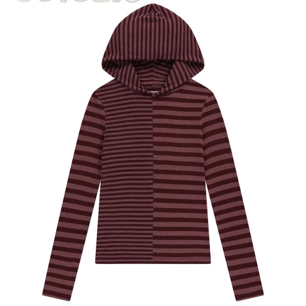 코이세이오 MIXED STRIPE HOODIE 스트라이프 후드