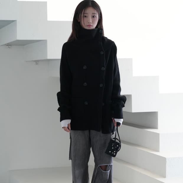 인앤양인하모니 더블버튼 가디건 