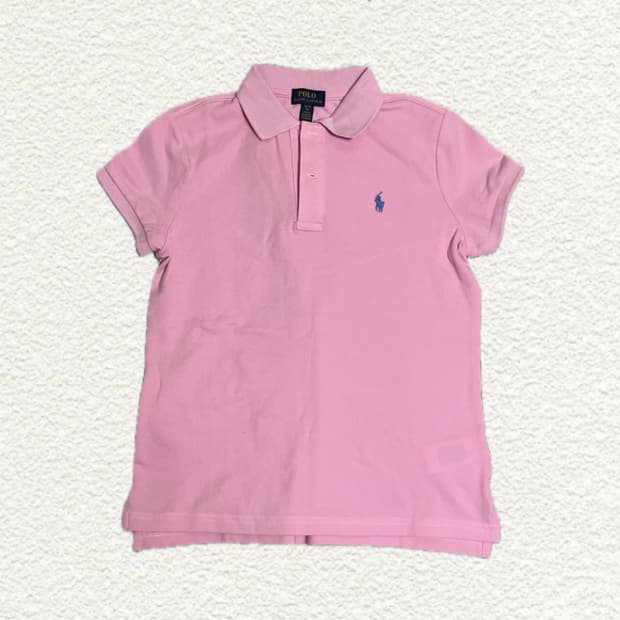 폴로 랄프로렌 핑크 M 폴로티