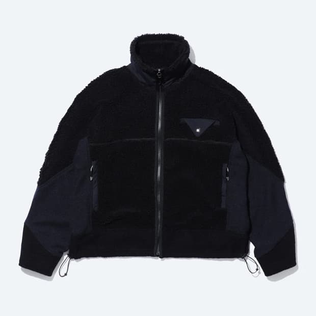 토가 울 져지 블루종 블랙 판매합니다