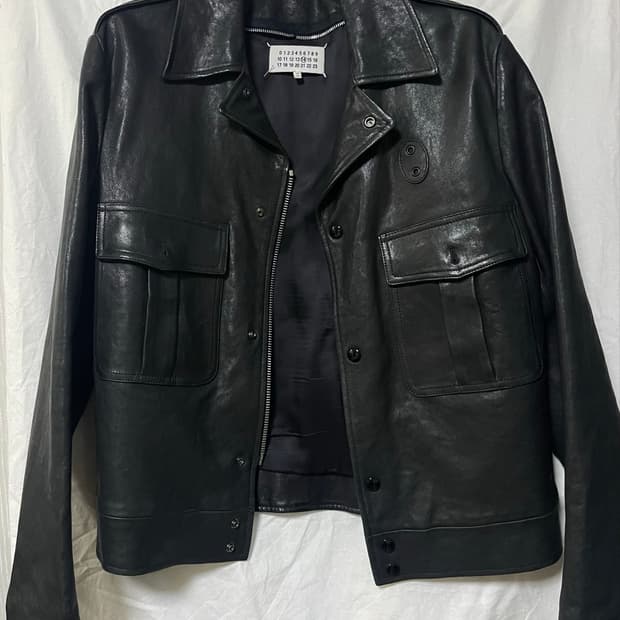50) Dean's Crew Police Motorcycle jacket