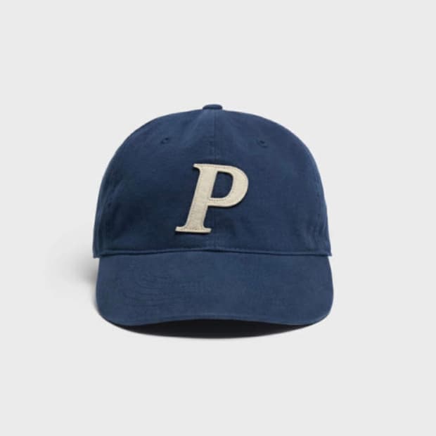 포터리Pottery Cotton Graphic Ball Cap_Blue 