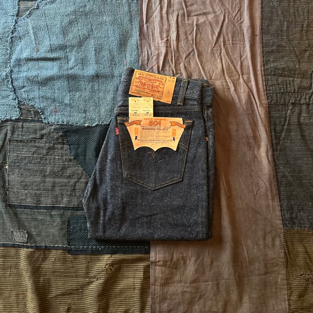 Dead Stock 80s USA Levis 501 Denim Pants