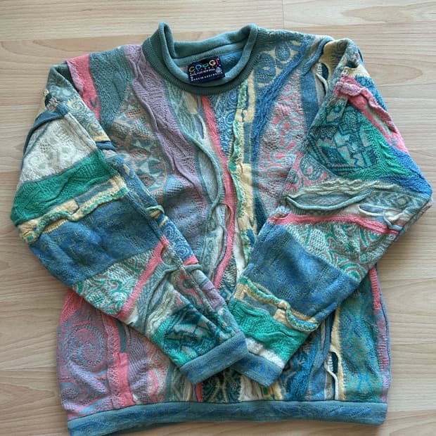 COOGI 쿠지 니트 긴팔티