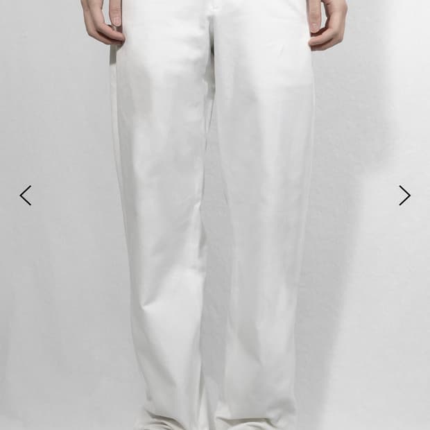 les pin trouser white