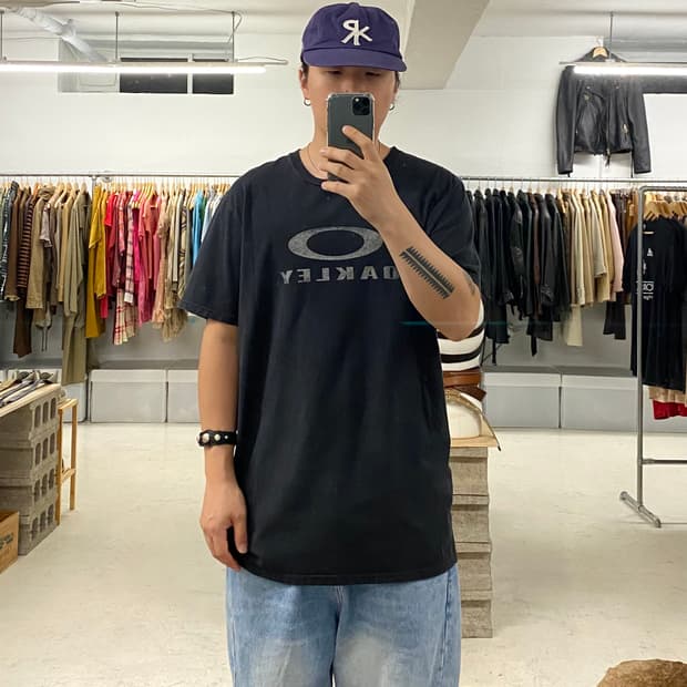 OAKLEY big logo t-shirts 오클리 빅로고 티셔츠