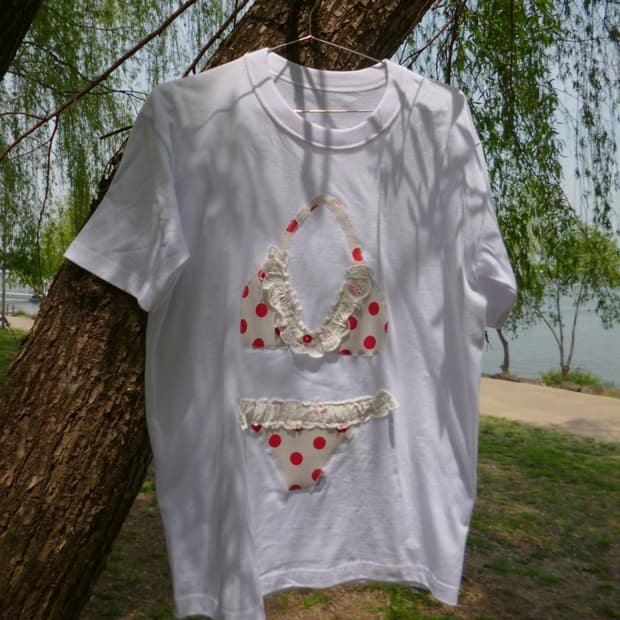 [Handmade] Short Sleeve White 8