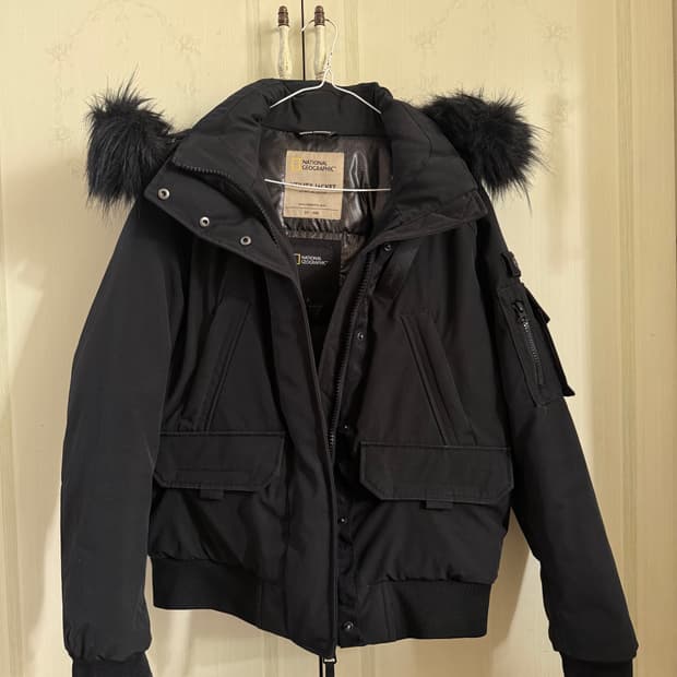 네셔널지오그래픽 숏패딩 