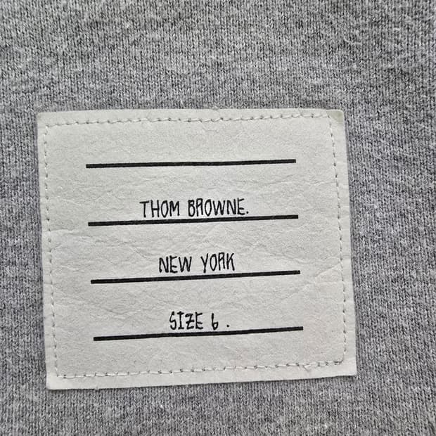 (정품) 톰브라운 사선완장 그레이 6사이즈