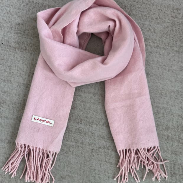 LANCEL 란셀 울 목도리