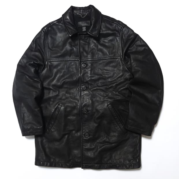제이크루 J.CREW 00s 리얼 레더 카코트 가죽 자켓