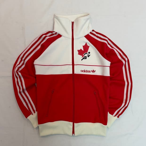 아디다스 구 캐나다 져지 빨흰 대장급