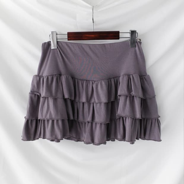 frill cancan skirt