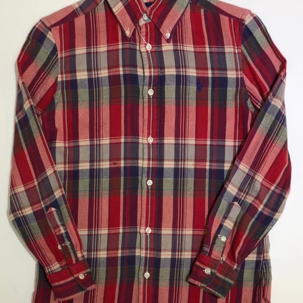 Polo 폴로 랄프로렌 플란넬 체크 셔츠