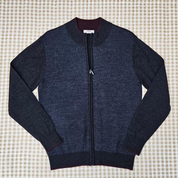 레노마 얇은 니트 가디건 남자100