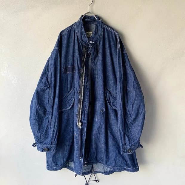 오어슬로우 M-65 데님 피쉬테일 야상 코트 3사이즈