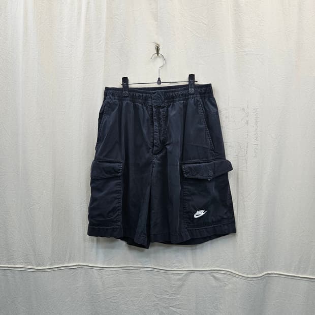 나이키 블랙 카고 반바지