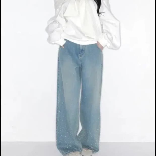 더티스 트윙클 데님 바지 팬츠 새상품