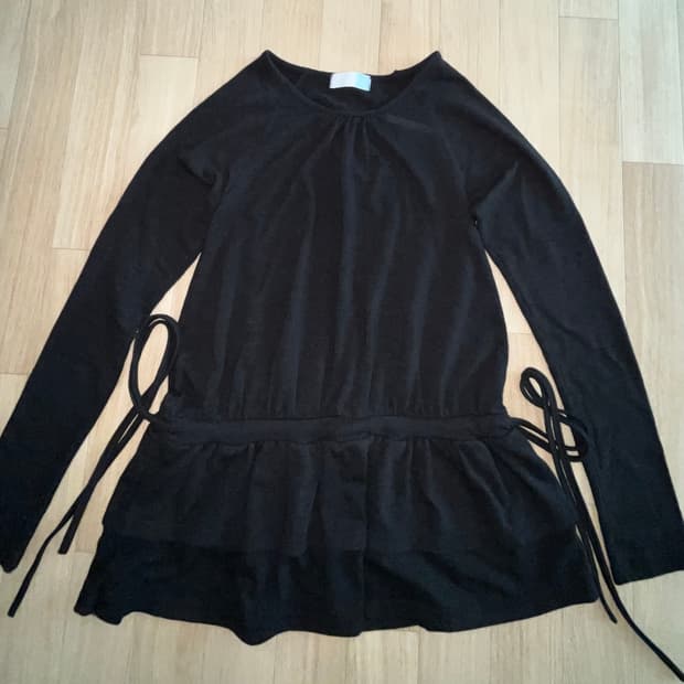 스커트 레이어드 슬리브