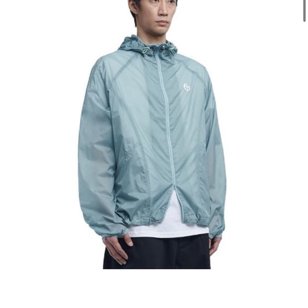 노매뉴얼 바람막이 AETHER NYLON JACKET - MARINA
