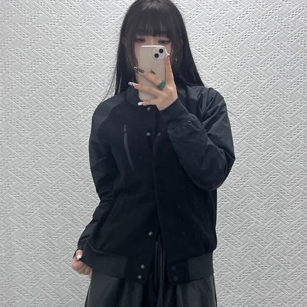 나이키 캐주얼시크 올드스쿨 울 스다티움 바시티자켓 XL C10121