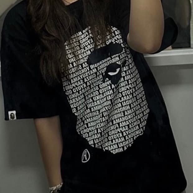 베이프 정품 티셔츠